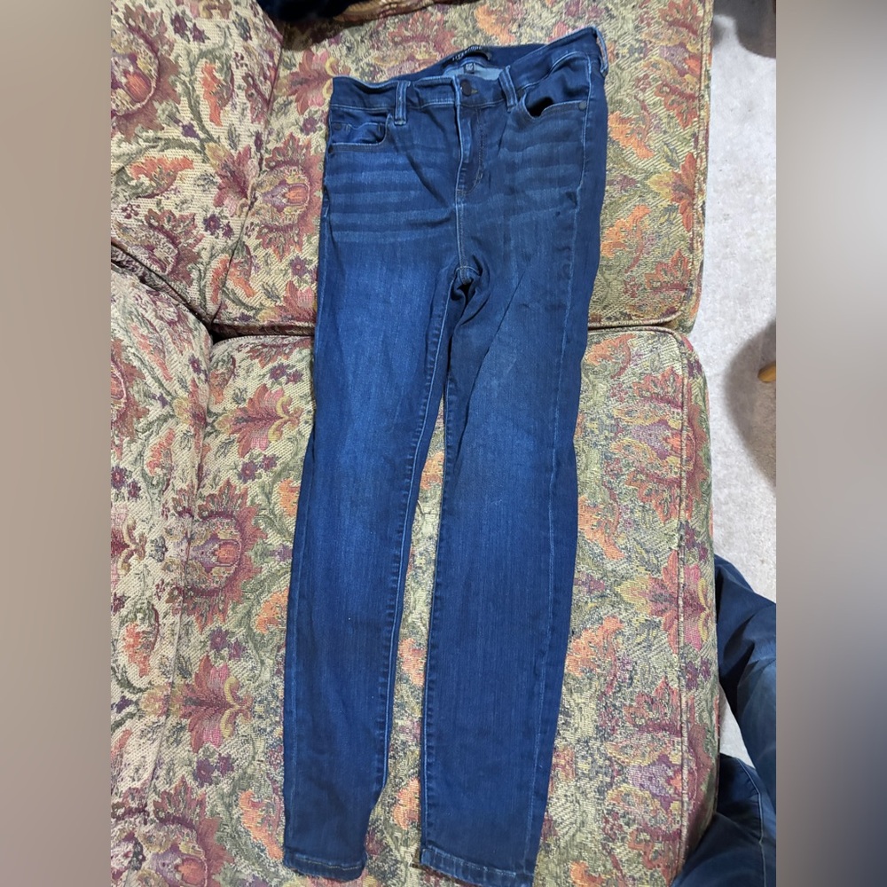 Liverpool Dark Blue Skinny Jeans
